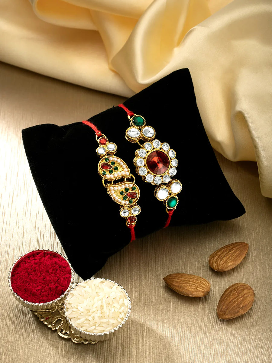 Peora Rakhshabandhan Thread Rakhi for Brother Bhai