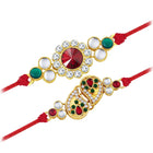 Peora Rakhshabandhan Thread Rakhi for Brother Bhai