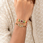 Peora Radiant Rakhi with Pearls & Stones