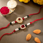 Peora Embellished Beads & Crystal Bhai Rakhi