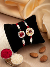 Peora Embellished Beads & Crystal Bhai Rakhi