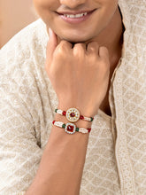 Peora Embellished Beads & Crystal Bhai Rakhi