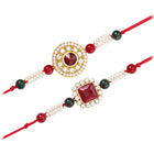 Peora Embellished Beads & Crystal Bhai Rakhi