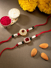 Peora Embellished Beads & Crystal Bhai Rakhi
