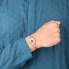 Peora Crystal Touch Kundan Thread Rakhi