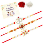 Protective CZ Rakhi with Holy Symbols