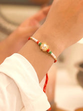 Peora Kundan Beaded Rakhi for Brother | Set of 3