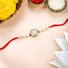 Contemporary Rakhi with Pearl Charm