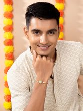 Contemporary Rakhi with Pearl Charm