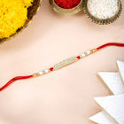 Graceful Crystal & Beads Love in Rakhi