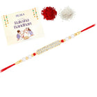 Graceful Crystal & Beads Love in Rakhi