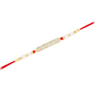 Graceful Crystal & Beads Love in Rakhi