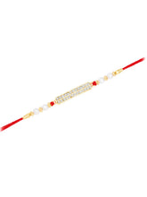 Graceful Crystal & Beads Love in Rakhi