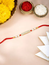 Graceful Crystal & Beads Love in Rakhi