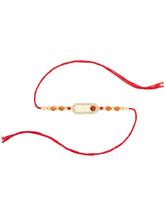 Rudraksha Rakhi with Shree Ram