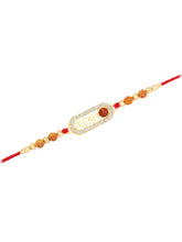 Rudraksha Rakhi with Shree Ram