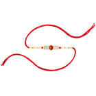 Crystal & Pearl Studded Rakhi Thread