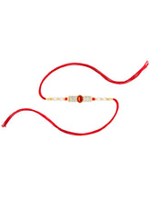 Crystal & Pearl Studded Rakhi Thread