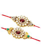 Peora Kundan Rakhi Celebrating Sibling Love