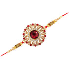 Royal Kundan Rakhi with Decorative Beads