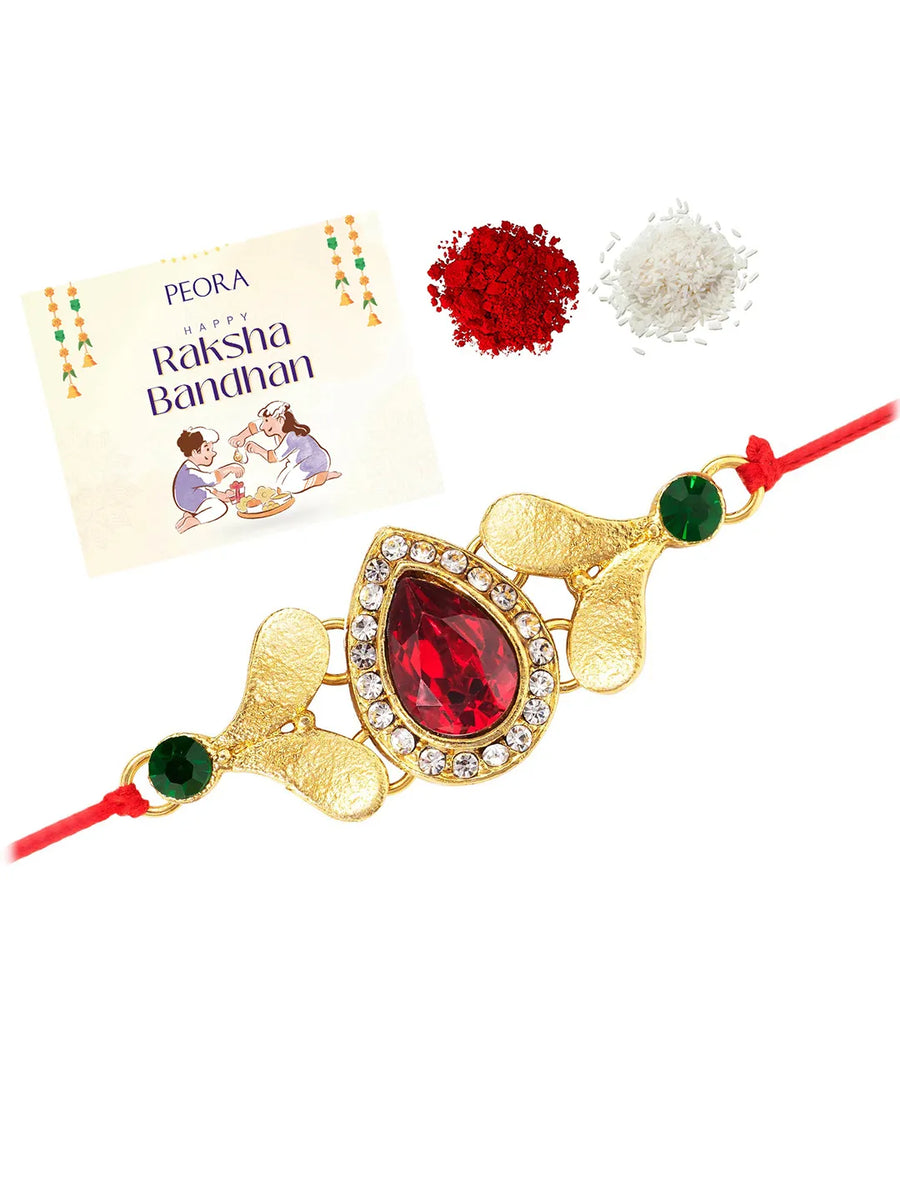 Peora Rakhshabandhan Thread Rakhi for Brother