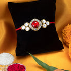 Crafted Shine Kundan Crystal Rakhi