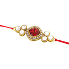 Crafted Shine Kundan Crystal Rakhi