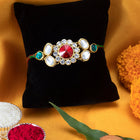 Peora Shining Kundan Thread for Rakhi Day