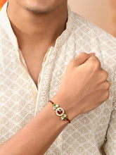 Peora Shining Kundan Thread for Rakhi Day
