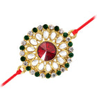 Graceful Kundan Rakhi for Rakshabandhan