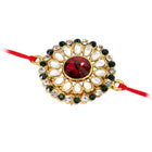 Graceful Kundan Rakhi for Rakshabandhan