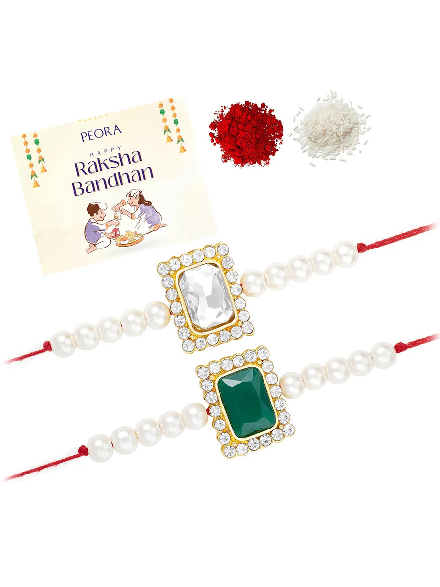 Peora Rakhshabandhan Thread Rakhi for Bhai