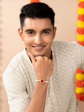 Peora Pearl & Crystal Glow Rakhi Thread