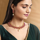 Luxe Necklace Set by Peora | Luxury Fashion Jewellery for Women


