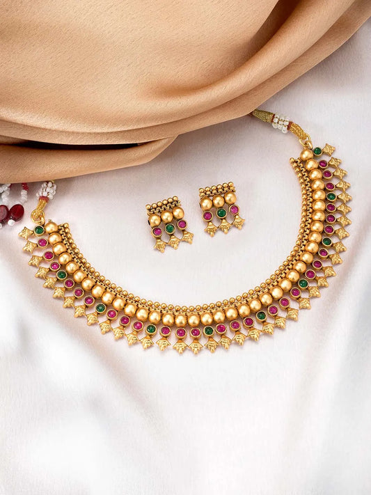 Short Necklace Set by Peora | Elegant & Stylish Fashion Jewellery

