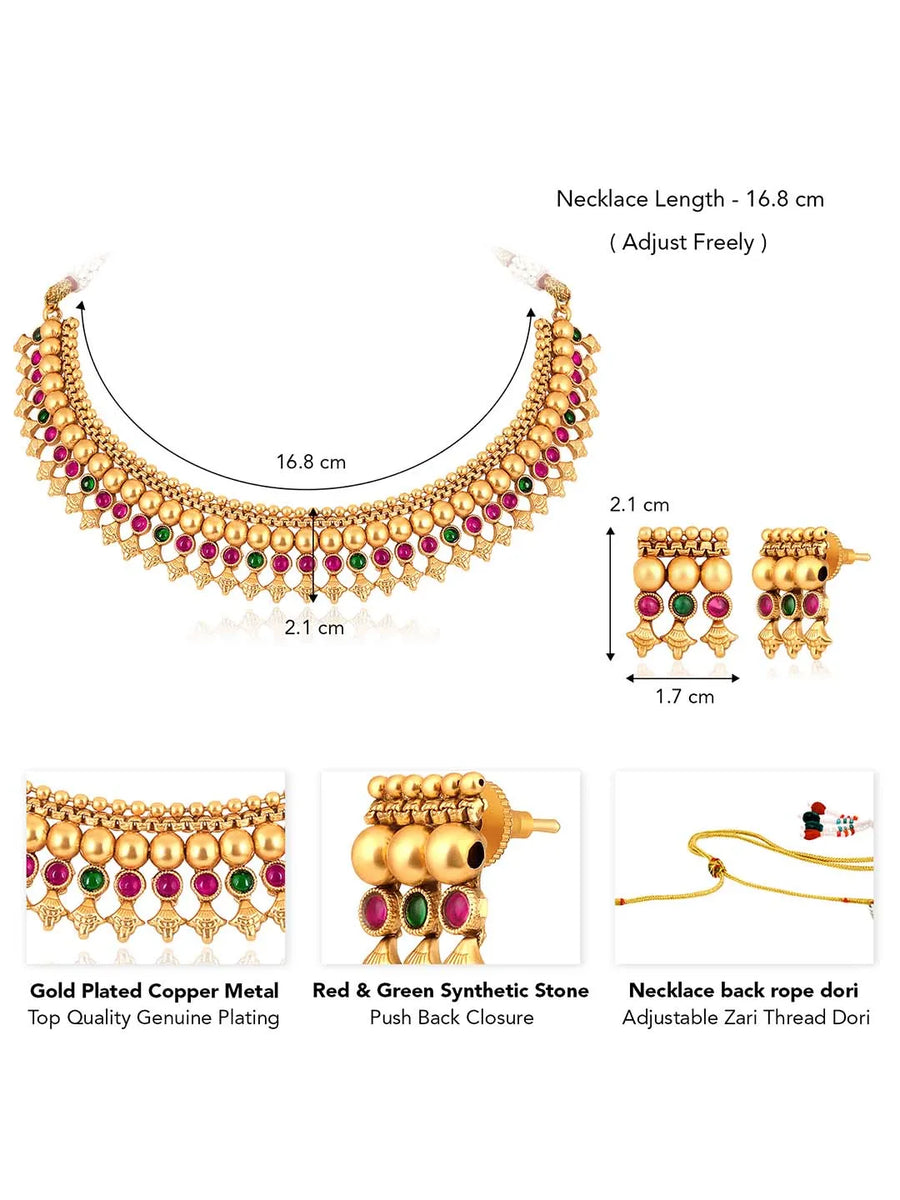 Short Necklace Set by Peora | Elegant & Stylish Fashion Jewellery

