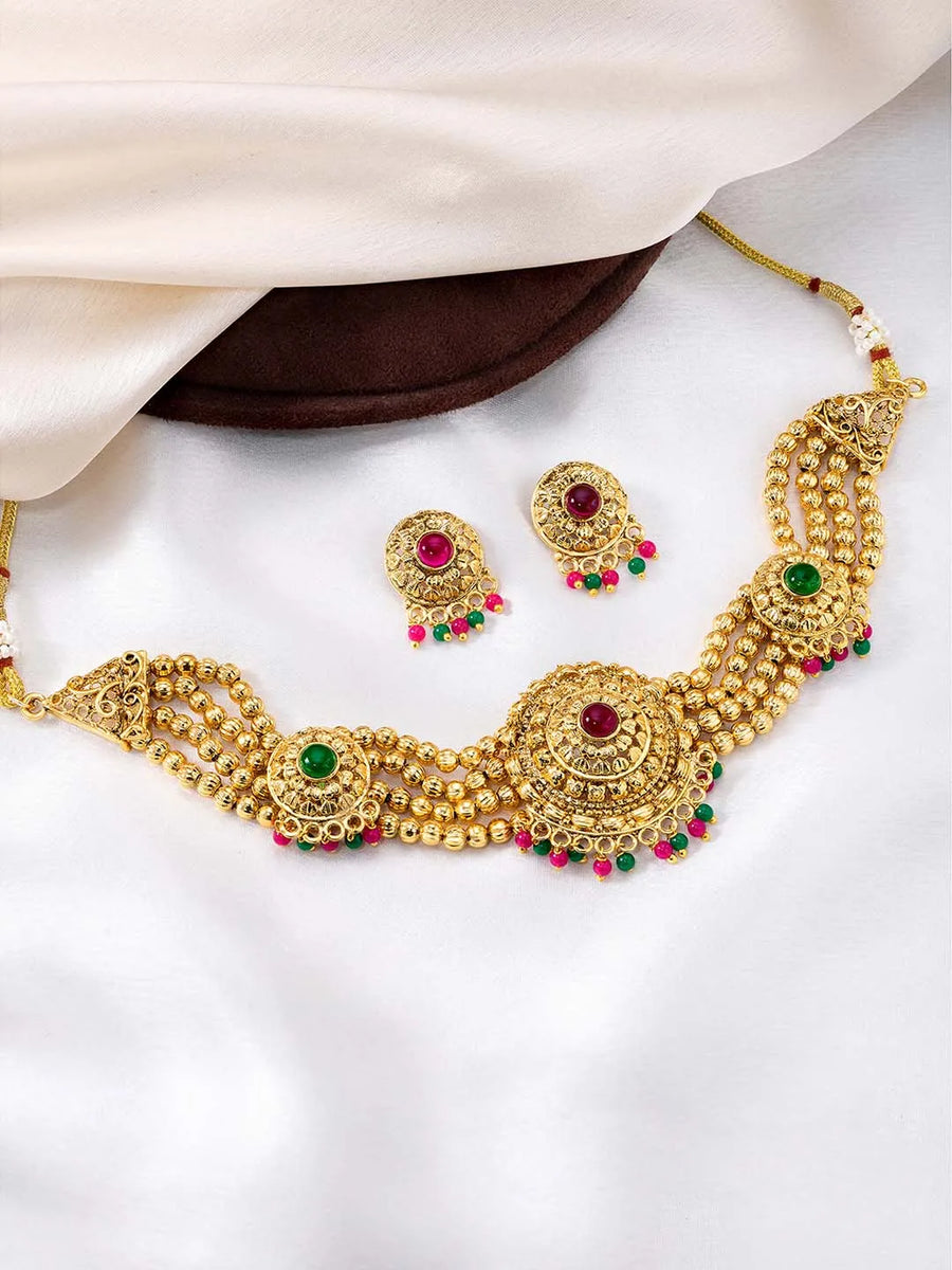 Choker Set – Traditional & Designer Jewellery Collection | Peora