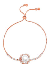 Pearls Adjustable CZ Bracelet by Peora – Elegant Fashion Jewellery

