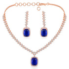 CZ Crystal Necklace Set – Radiant Crystal Jewellery by Peora
