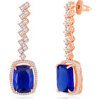 CZ Crystal Necklace Set – Radiant Crystal Jewellery by Peora
