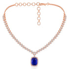 CZ Crystal Necklace Set – Radiant Crystal Jewellery by Peora
