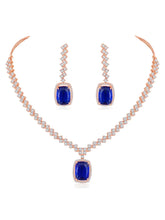 CZ Crystal Necklace Set – Radiant Crystal Jewellery by Peora
