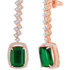 CZ Crystal Necklace Set – Radiant Crystal Jewellery by Peora

