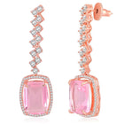 CZ Crystal Necklace Set – Radiant Crystal Jewellery by Peora

