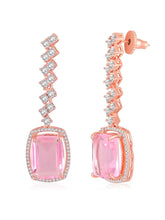 CZ Crystal Necklace Set – Radiant Crystal Jewellery by Peora
