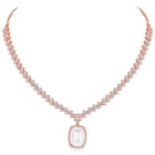 CZ Crystal Necklace Set – Radiant Crystal Jewellery by Peora
