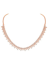 Grace CZ Necklace Set – Elegant Cubic Zirconia Jewellery by Peora
