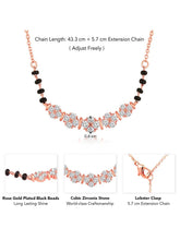 CZ Studded Mangalsutra – Sparkling Traditional Jewellery by Peora
