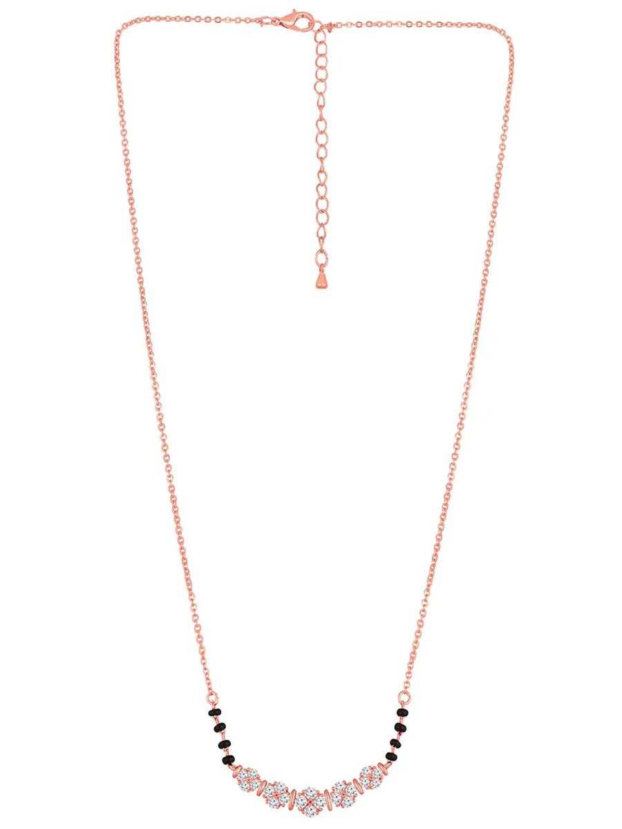 CZ Studded Mangalsutra – Sparkling Traditional Jewellery by Peora
