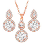 Charm Pendant & CZ Set by Peora – Stylish Fashion Jewellery

